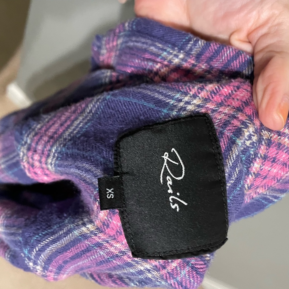 Rails Flannel Top Size Xs - image 4